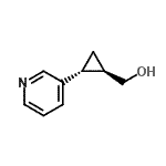 CAS#: 484654-43-5, [(1R,2R)-2-(3-Pyridinyl)Cyclopropyl]Methanol