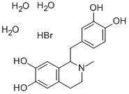 CAS 登录号：485-33-6， DL-劳丹素氢溴酸盐三水合物