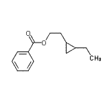 CAS 登录号：485787-12-0， 2-(2-乙基环丙基)乙基苯甲酸酯