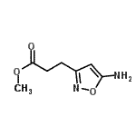CAS#: 485807-07-6, Methyl 3-(5-Amino-1,2-Oxazol-3-Yl)Propanoate