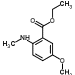 CAS#: 485810-84-2, Ethyl 5-Methoxy-2-(Methylamino)Benzoate