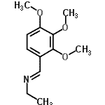 CAS#: 485842-38-4, (E)-N-Ethyl-1-(2,3,4-Trimethoxyphenyl)Methanimine