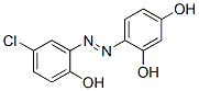 CAS 登录号：4867-01-0， 4-[(5-氯-2-羟基苯基)偶氮]间苯二酚
