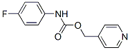 CAS#: 4867-61-2, 4-Fluorophenylcarbamic Acid 4-Pyridylmethyl Ester