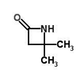 CAS#: 4879-95-2, 4,4-Dimethyl-2-Azetidinone