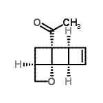 CAS#: 488797-39-3, 1-[(1R,2R,5S,6R,8R)-10-Oxatetracyclo[4.4.0.0<Sup>1,8</Sup>.0<Sup>2,5</Sup>]Dec-3-En-6-Yl]Ethanone