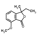 CAS#: 490024-40-3, 3-Ethyl-7-Methoxy-3-Methyl-2-Benzofuran-1(3H)-One