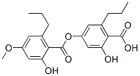 CAS#: 491-62-3, 2-Hydroxy-4-(2-Hydroxy-4-Methoxy-6-Propylbenzoyloxy)-6-Propylbenzoic Acid