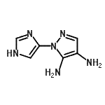 CAS#: 491872-68-5, 1-(1H-Imidazol-4-Yl)-1H-Pyrazole-4,5-Diamine
