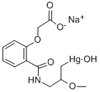 CAS 登录号：492-18-2， 汞撒利