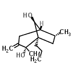 CAS#: 492999-17-4, (1R,2R,5S,6R,8S)-1-Allyl-2,6-Dimethyl-3-Methylenebicyclo[3.2.1]Octane-2,8-Diol