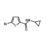 CAS#: 495382-05-3, 5-Bromo-N-Cyclopropyl-2-Thiophenecarboxamide