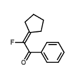 CAS#: 495418-36-5, 2-Cyclopentylidene-2-Fluoro-1-Phenylethanone