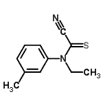 CAS#: 4955-58-2, 1-[(Cyanocarbonothioyl)(Ethyl)Amino]-3-Methylbenzene