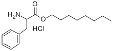 CAS 登录号：49554-10-1， DL-3-苯丙氨酸辛酯盐酸盐