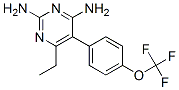 CAS 登录号：49561-95-7， 6-乙基-5-[4-(三氟甲氧基)苯基]-2,4-嘧啶二胺