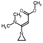 CAS#: 49582-44-7, Methyl (2E)-3-(1-Aziridinyl)-3-(Dimethylamino)Acrylate