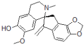 CAS#: 4959-88-0, (7S)-3',4',6,8-Tetrahydro-7'-Methoxy-2'-Methyl-6-Methylenespiro[7H-Indeno[4,5-d]-1,3-Dioxole-7,1'(2'H)-Isoquinolin]-6'-Ol