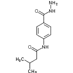 CAS 登录号：496013-13-9， N-[4-(肼基羰基)苯基]-3-甲基丁烷酰胺