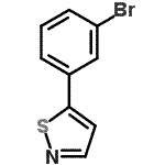 CAS#: 49602-96-2, 5-(3-Bromophenyl)-1,2-Thiazole