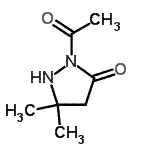 CAS#: 49629-18-7, 2-Acetyl-5,5-Dimethyl-3-Pyrazolidinone