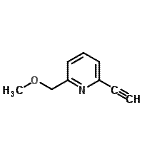 CAS#: 496840-21-2, 2-Ethynyl-6-(Methoxymethyl)Pyridine