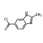 CAS#: 496842-10-5, 2-Methyl-1H-Benzimidazole-5-Carbonyl Chloride