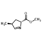 CAS#: 496878-26-3, Methyl (2R,4S)-4-Methyl-3,4-Dihydro-2H-Pyrrole-2-Carboxylate