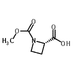 CAS#: 496918-46-8, (2S)-1-(Methoxycarbonyl)-2-Azetidinecarboxylic Acid