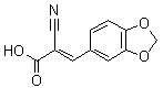 CAS#: 49711-55-9, (E)-3-(1,3-Benzodioxol-5-Yl)-2-Cyano-2-Propenoic Acid