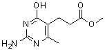 CAS#: 497246-54-5, Methyl 3-(2-Amino-4-Hydroxy-6-Methyl-5-Pyrimidinyl)Propanoate