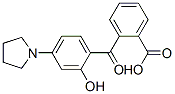 CAS#: 49742-68-9, 2-(2-Hydroxy-4-Pyrrolidinylbenzoyl)Benzoic Acid