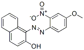 CAS 登录号：49744-28-7， 1-[(4-甲氧基-2-硝基苯基)偶氮]-2-萘酚