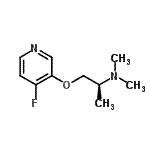 CAS#: 497948-96-6, (2S)-1-[(4-Fluoro-3-Pyridinyl)Oxy]-N,N-Dimethyl-2-Propanamine