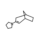 CAS#: 49826-47-3, 1-(Bicyclo[3.2.1]Oct-2-En-3-Yl)Pyrrolidine