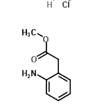 CAS#: 49851-36-7, Methyl (2-Aminophenyl)Acetate Hydrochloride (1:1)