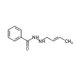 CAS#: 499105-55-4, N'-[(2E)-2-Buten-1-Yl]Benzohydrazide