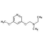 CAS#: 499207-47-5, N-{[(5-Methoxy-3-Pyridinyl)Oxy]Methyl}-N-Methylethanamine