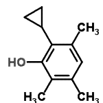 CAS#: 499235-86-8, 2-Cyclopropyl-3,5,6-Trimethylphenol