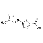 CAS#: 499240-80-1, 2-{(E)-[(Dimethylamino)Methylene]Amino}-1,3-Thiazole-5-Carboxylic Acid