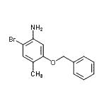 CAS#: 499770-88-6, 5-(Benzyloxy)-2-Bromo-4-Methylaniline
