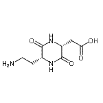 CAS#: 499775-02-9, [(2R,5R)-5-(2-Aminoethyl)-3,6-Dioxo-2-Piperazinyl]Acetic Acid
