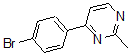 CAS#: 499785-50-1, 4-(4-Bromophenyl)-2-Methyl-Pyrimidine