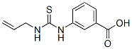 CAS 登录号：500-48-1， 3-(丙-2-烯基硫代氨基甲酰氨基)苯甲酸