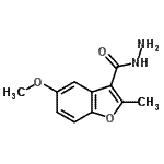 CAS#: 500002-41-5, 5-Methoxy-2-Methyl-1-Benzofuran-3-Carbohydrazide