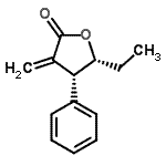 CAS#: 500120-11-6, (4R,5R)-5-Ethyl-3-Methylene-4-Phenyldihydro-2(3H)-Furanone