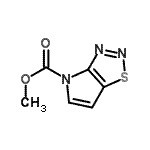 CAS#: 500136-13-0, Methyl 4H-Pyrrolo[2,3-d][1,2,3]Thiadiazole-4-Carboxylate