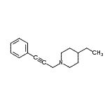 CAS#: 500141-20-8, 4-Ethyl-1-(3-Phenyl-2-Propyn-1-Yl)Piperidine