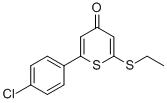 CAS#: 500169-90-4, 2-(4-Chloro-Phenyl)-6-Ethylsulfanylthiopyran-4-One