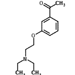 CAS#: 500286-26-0, 1-{3-[2-(Diethylamino)Ethoxy]Phenyl}Ethanone